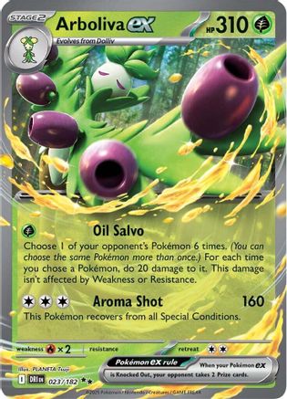 Arboliva ex 23 - SV10 Destined Rivals Holofoil - Poke-Collect