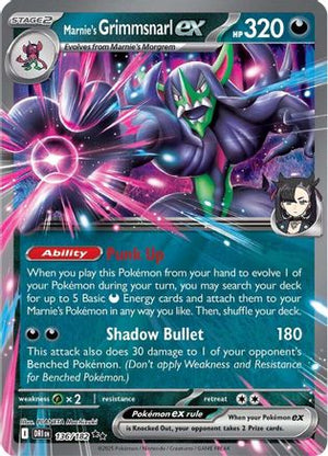 Marnie's Grimmsnarl ex 136 - SV10 Destined Rivals Holofoil - Poke-Collect