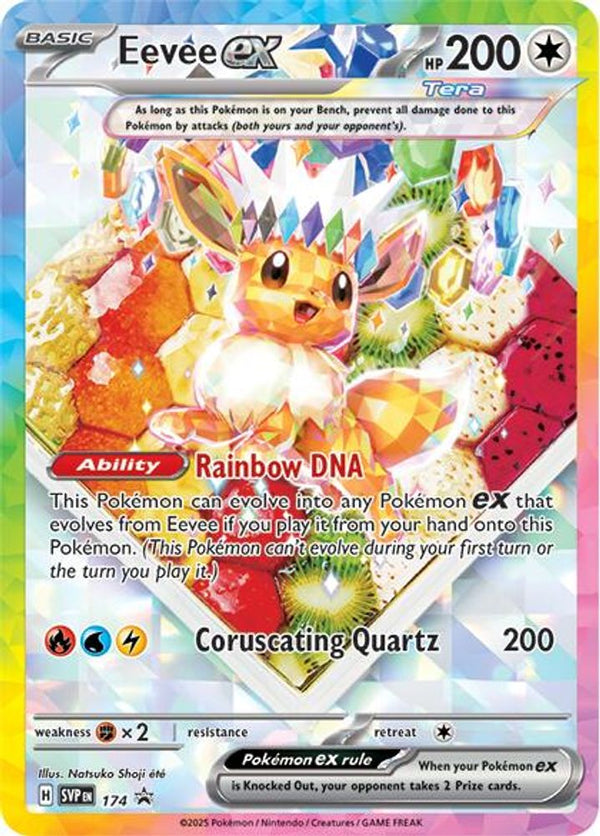Eevee ex 174 - SV Scarlet & Violet Promo Cards Holofoil