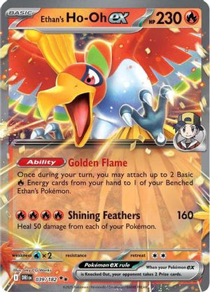 Ethan's Ho-Oh ex - 039/182 39 - SV10 Destined Rivals Holofoil - Poke-Collect