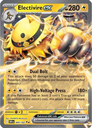 Electivire ex - 069/182 69 - SV10 Destined Rivals Holofoil - Poke-Collect