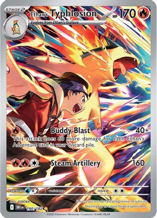 Ethan's Typhlosion - 190/182 190 - SV10 Destined Rivals Holofoil - Poke-Collect