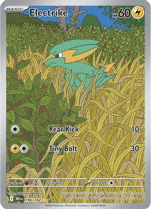Electrike - 196/182 196 - SV10 Destined Rivals Holofoil - Poke-Collect