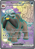Arven's Mabosstiff ex - 218/182 218 - SV10 Destined Rivals Holofoil - Poke-Collect