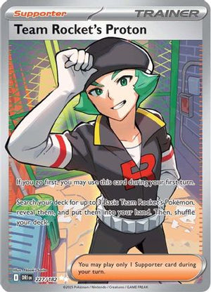 Team Rocket's Proton - 227/182 227 - SV10 Destined Rivals Holofoil - Poke-Collect