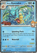 Misty's Gyarados (Prerelease) [Staff] 49 - Miscellaneous Cards & Products Holofoil - Poke-Collect
