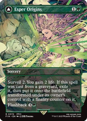 Esper Origins (Borderless) (FIN-370) - FINAL FANTASY Foil - Poke-Collect