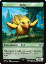 Bird (0016) // Wizard (0014) Double-Sided Token (FIN-16 // 14) - FINAL FANTASY Foil - Poke-Collect
