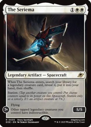 The Seriema (EOE-035) - Edge of Eternities Foil - Poke-Collect