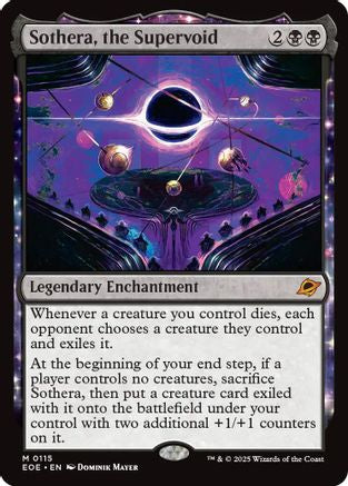 Sothera, the Supervoid (EOE-115) - Edge of Eternities Foil - Poke-Collect