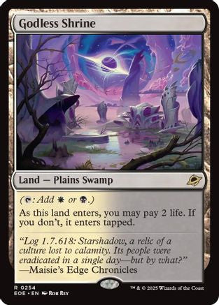 Godless Shrine (EOE-254) - Edge of Eternities - Poke-Collect