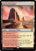 Sacred Foundry (EOE-256) - Edge of Eternities Foil - Poke-Collect