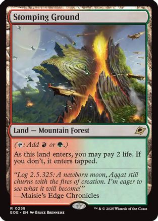 Stomping Ground (EOE-258) - Edge of Eternities - Poke-Collect