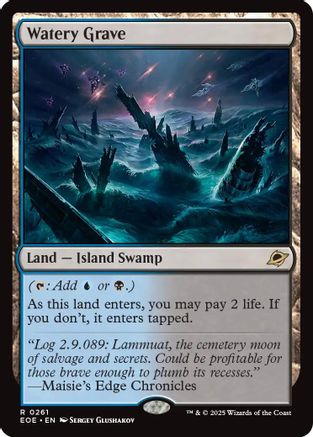 Watery Grave (EOE-261) - Edge of Eternities Foil - Poke-Collect