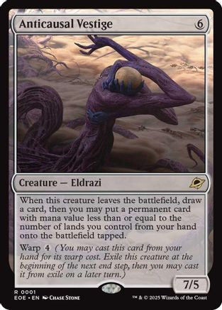 Anticausal Vestige (EOE-001) - Edge of Eternities - Poke-Collect