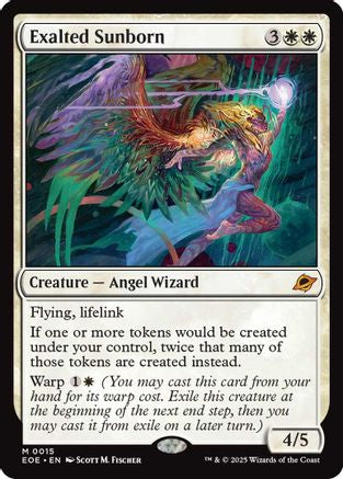 Exalted Sunborn (EOE-015) - Edge of Eternities Foil - Poke-Collect