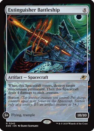Extinguisher Battleship (EOE-242) - Edge of Eternities - Poke-Collect
