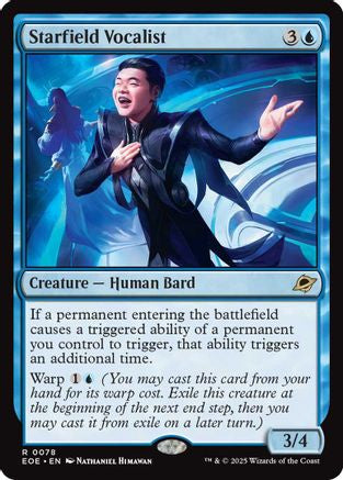 Starfield Vocalist (EOE-078) - Edge of Eternities Foil - Poke-Collect