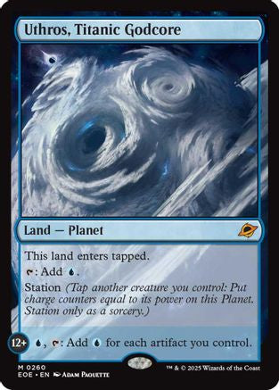 Uthros, Titanic Godcore (EOE-260) - Edge of Eternities Foil - Poke-Collect