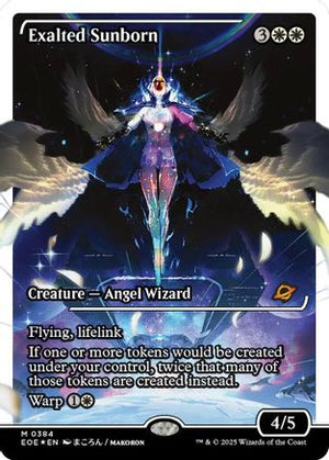 Exalted Sunborn (Showcase) (Fracture Foil) (EOE-384) - Edge of Eternities Foil - Poke-Collect