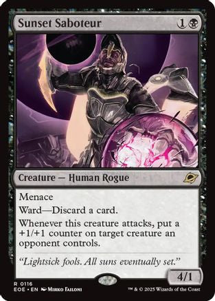 Sunset Saboteur (EOE-116) - Edge of Eternities - Poke-Collect