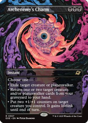 Archenemy's Charm (Borderless) (EOE-307) - Edge of Eternities - Poke-Collect