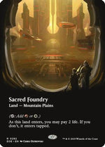Sacred Foundry (Borderless) (EOE-282) - Edge of Eternities - Poke-Collect