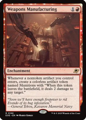 Weapons Manufacturing (EOE-168) - Edge of Eternities Foil - Poke-Collect