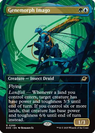 Genemorph Imago (Borderless) (EOE-299) - Edge of Eternities Foil - Poke-Collect