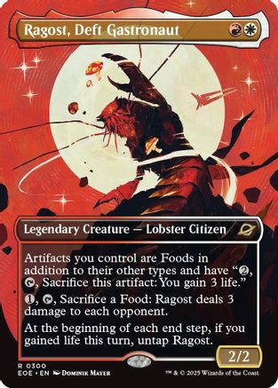Ragost, Deft Gastronaut (Borderless) (EOE-300) - Edge of Eternities - Poke-Collect