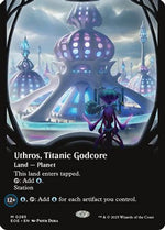 Uthros, Titanic Godcore (Borderless) (EOE-285) - Edge of Eternities Foil - Poke-Collect