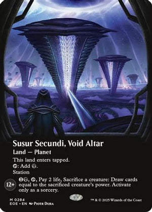 Susur Secundi, Void Altar (Borderless) (EOE-284) - Edge of Eternities Foil - Poke-Collect