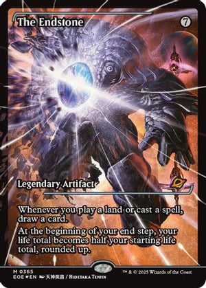 The Endstone (Showcase) (EOE-365) - Edge of Eternities Foil - Poke-Collect