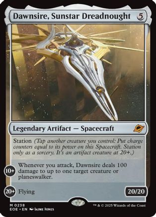 Dawnsire, Sunstar Dreadnought (EOE-238) - Edge of Eternities - Poke-Collect