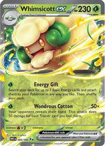 Whimsicott ex 5 - SV White Flare Holofoil - Poke-Collect