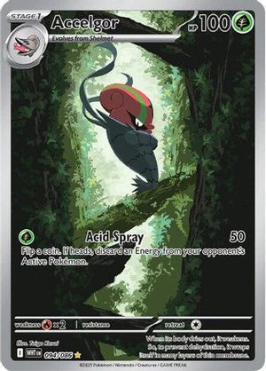 Accelgor - 094/086 94 - SV White Flare Holofoil - Poke-Collect