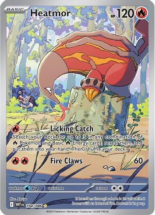 Heatmor - 104/086 104 - SV White Flare Holofoil - Poke-Collect