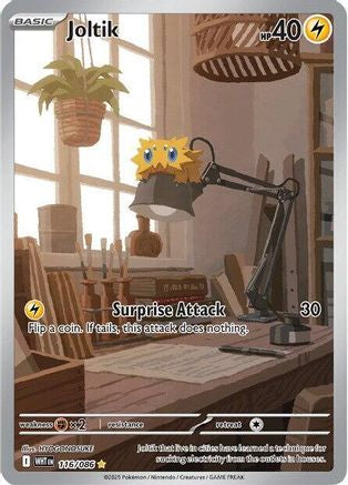 Joltik - 116/086 116 - SV White Flare Holofoil - Poke-Collect