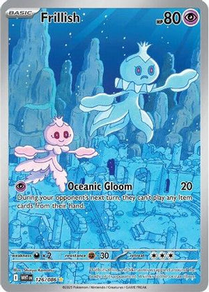 Frillish - 126/086 126 - SV White Flare Holofoil - Poke-Collect