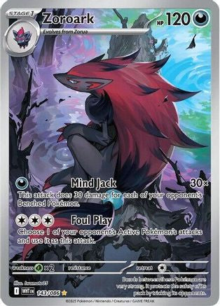 Zoroark - 143/086 143 - SV White Flare Holofoil - Poke-Collect