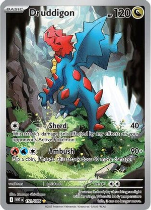 Druddigon - 151/086 151 - SV White Flare Holofoil - Poke-Collect