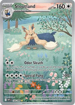 Stoutland - 156/086 156 - SV White Flare Holofoil - Poke-Collect
