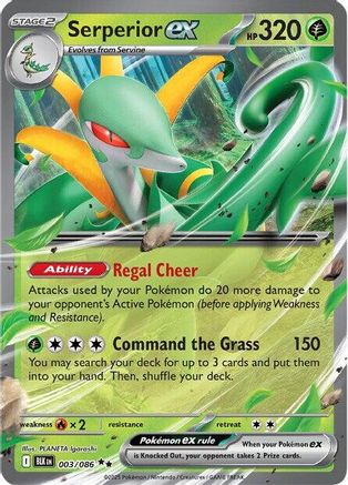 Serperior ex 3 - SV Black Bolt Holofoil - Poke-Collect