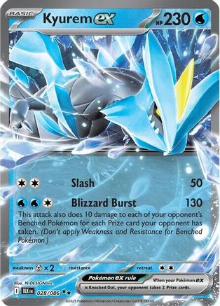 Kyurem ex 28 - SV Black Bolt Holofoil - Poke-Collect
