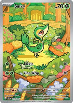 Snivy - 087/086 87 - SV Black Bolt Holofoil - Poke-Collect