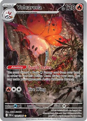 Volcarona - 100/086 100 - SV Black Bolt Holofoil - Poke-Collect