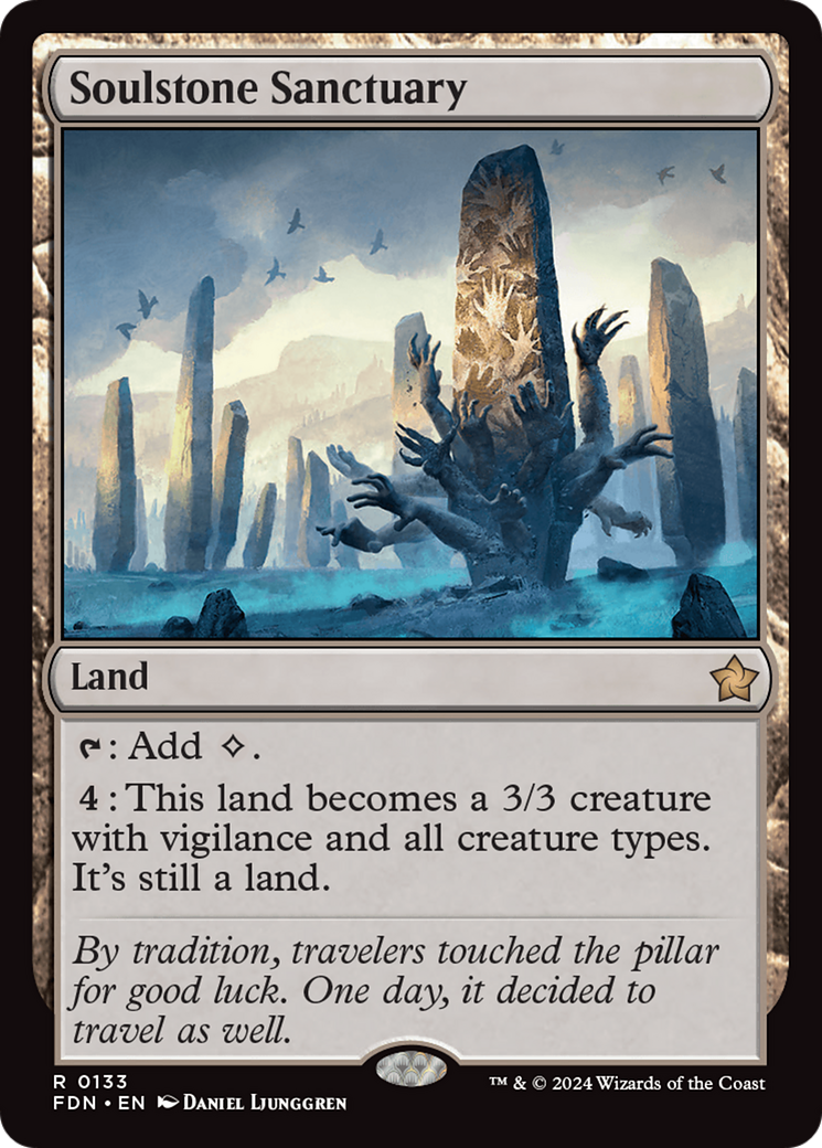 Soulstone Sanctuary (FDN-133) - Foundations - Poke-Collect