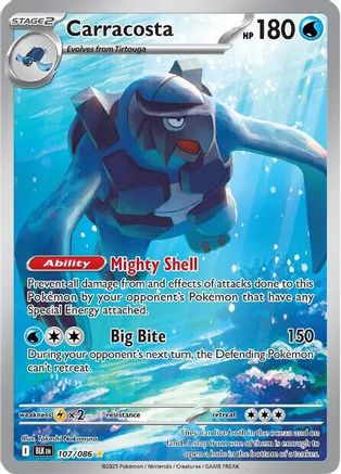 Carracosta - 107/086 107 - SV Black Bolt Holofoil - Poke-Collect