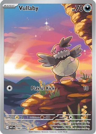Vullaby - 144/086 144 - SV White Flare Holofoil - Poke-Collect