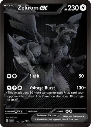 Zekrom ex - 172/086 172 - SV Black Bolt Holofoil - Poke-Collect